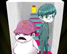 SNS等アイコンを作成します 推しの似顔絵やキャラクターなど◎ イメージ2
