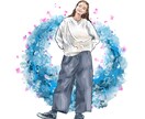 イラストを描かせて頂きます シンプルなイラスト描かせてか頂きます。 イメージ2