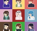 アイコンやグッズにピッタリのドット絵つくります あなたにぴったりのドット絵をつくります❕ イメージ1