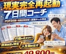 マスタープラン│現実完全再起動7日間コーチします PDF24個＋現実分岐診断＋反復チャット伴走 イメージ2