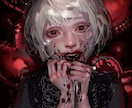 歌ってみたなど、刺さるイラスト制作致します キャラクターが「そこにいる」かのようなイラストを描きます イメージ1