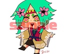 ミニキャライラスト描きます 似顔絵やあなたをイメージした雰囲気のキャラもかけます イメージ4