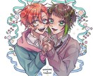 アイコンや動画のサムネなど！イラスト制作します 作品の表紙や挿絵、RPカット、動画内イラストなど色々描きます イメージ6