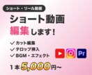 YouTubeショート / リール動画編集します 編集実務経験3年以上ショート動画を量産したい方歓迎です！ イメージ1