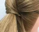 プロ向け：ヘアセットの作り方教えます 苦手なヘアセットを学んで顧客を増やそう イメージ5
