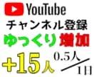 ゆっくり☆Youtube登録者２日に１人増やします チャンネル登録 ゆっくり増加 日本人のみ 収益化可能 イメージ1