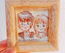 色鉛筆でゆるく可愛い似顔絵を描きます 【フレーム付き・郵送料込み】誕生日や記念日のプレゼントに イメージ2