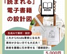 読者に「読まれる」電子書籍を作るための設計をします これからKindle著者になる方｜本の設計図を提供 イメージ1