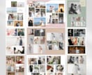 100P超もらえる！プロフィールブックが作れます 人気デザイン丸ごと納品！新郎新婦様好みにカスタマイズ❂ イメージ4