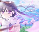 SNSのアイコン等のイラストを制作しております 星空を詰めた宝石のようなイラスト イメージ9