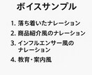 プロ声優が音声を丁寧に収録します “声”ひとつで印象は変わる。丁寧な声が、伝えたい想いを届ける イメージ2