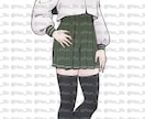 キャラクターの全身立ち絵製作します シンプル可愛い絵柄、オプションでキャラデザも可能 イメージ1
