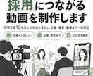 採用につながる戦略的な動画を制作します 採用支援10年以上！見た目より採用につながる設計を重視 イメージ1