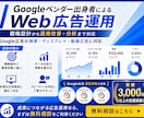 認定資格者が1ヶ月間Google広告運用代行します 《3000社以上≫Googleベンダー企業出身者・認定資格者 イメージ1