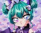 SNSアイコンなどのイラストお描きします 90年代アニメ風★ポップでかわいいイラストお描きします！ イメージ3