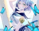 背景ありイラスト作成いたします お急ぎの方はラフから最短5日で納品可能です! イメージ3