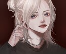 あなただけのアイコンイラスト作成します 存在感のある重厚なイラストで目立ちたい方におすすめ イメージ3