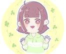ゆるっとかわいい似顔絵アイコン描きます ゆるくて使いやすいかわいいタッチの似顔絵アイコンです イメージ5
