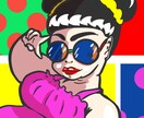 全身も同料金！デフォルメの可愛いキャラを描きます インパクト大♪低コストだけどこだわりのクオリティをご提供♪ イメージ6
