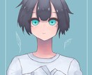アイコンのイラストを描きます バストアップを描きます。人数は2人まで夢絵可能 イメージ3