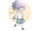 安く早く可愛いSDキャライラスト描きます 画像1と2は完成例です。画像3はラフ例です イメージ2