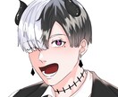 SNS等のアイコン、腰上イラスト描きます かっこいい、かわいい男性をお求めの方へ‼️ イメージ2