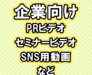 あなたの会社のPRビデオを製作します 動画であなたの会社のオリジナルビデオを作りましょう イメージ1