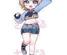 ミニキャラ・等身イラストのご依頼承ります 可愛いデフォルメイラストお描きます！ イメージ4