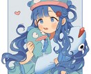 期間限定2000円引き！かわいいイラスト描きます アイコンや配信サムネなんでもOKです♪ イメージ2
