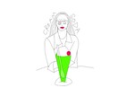 おしゃれなアイコン、似顔絵を描きます 雰囲気のあるイラスト/SNS/ブログ/アイコン イメージ3