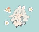 ちびキャラのアイコンを描きます ちびキャラアイコンで可愛くなりませんか？⟡.* イメージ2
