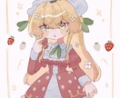 商用利用OK！ゆるかわいいアイコンイラスト描きます SNSアイコンへぜひ！ふんわり手描きイラスト描きます！ イメージ1