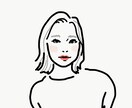 おしゃれでシンプルな似顔絵描きます スッキリシンプルでビビッドな似顔絵になります。 イメージ1