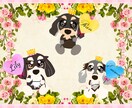 即日、マスコットキャラ。商用利用可イラスト作ります 癒される個性的な動物キャラ、様々な動物柔軟に対応いたします イメージ3
