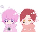SNS用アイコンのイラスト依頼を受付ます 依頼者様がスムーズにイラストを受け取れる様心がけます！ イメージ4