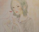 美男女✕食べ物or動物　水彩画イラスト依頼承ります 美男女と、食べ物や動物と絡ませた、特別な水彩画に。 イメージ6