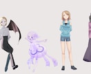 TRPG向け立ち絵制作します あなたのPCやNPCをより生き生きとさせるお手伝いをします！ イメージ9