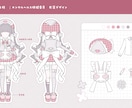 サブカルかわいい໒꒱デフォルメイラスト制作します ♡背景デザイン／MV用イラストパーツ作成も承っております♡ イメージ7