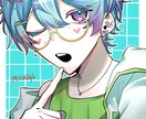 ダークでカッコいいイラスト描かせていただきます バストアップから全身立ち絵まで、気軽にご相談ください イメージ4