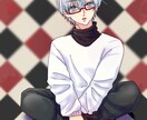 SNSのアイコンやヘッダー、1枚絵立ち絵描きます 縦型のライブ配信されてる方におすすめです。商用利用込み イメージ6