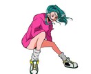 SNS用のアイコン描きます 【主にSNSアイコン】POPな人物イラスト描きます★ イメージ5