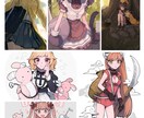 男性向け＆女性向け両方◎幅広い絵柄の絵を提供します アイコンや配信用にもオススメ！厚塗り〜アニメ塗り対応！ イメージ5