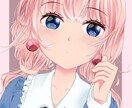 アイコン、ヘッダー、一枚絵、ちびキャラ描きます 貴方だけの可愛い女の子のキャラ描きます！ イメージ3