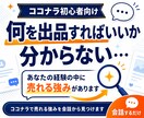 ココナラで売れる強みを会話から見つけます 経験・趣味・日常から売れる強みと出品案を具体化 イメージ1