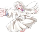 色鮮やかな可愛い厚塗り風イラスト制作致します 柔らかくて明るい可愛い絵がお好きな方へ! イメージ5