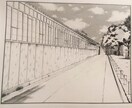 漫画背景カットを描きます 人物に当てた背景をご要望の方、漫画背景です(^^) イメージ2