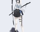 イラスト制作承ります かっこいい女性キャラを描きます イメージ8