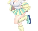 キラキラで萌え系な立ち絵制作します 女児アニメのようなキラキラしたカワイイ女の子が得意です！ イメージ5