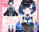 個性が最大限に輝く！Vtuberモデルを制作します 商用利用二次利用OK/VtubeStudio/デビューセット イメージ8