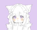 シンプルなイラストお描き致します 簡易的な可愛いイラストをお描きします！ イメージ2